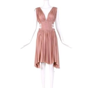 Alaia Edition Grecian dress Asphalte